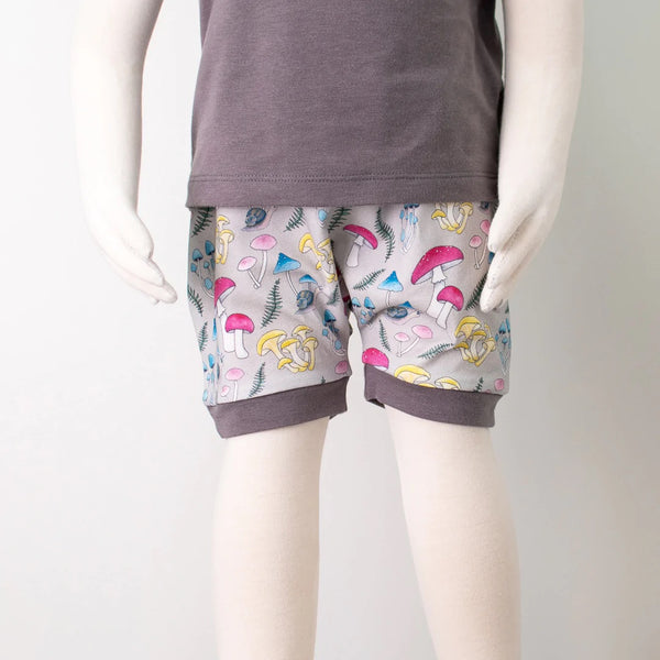 Pure Colour - Wild Mushroom Harem Shorts