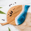 Cheeseboards - Leaf Board 11"x19": Jade