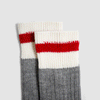 Mountain Socks - Red Stripe