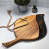 Cheeseboards - Leaf Board 11"x19": Jade