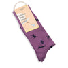 Socks that Save Cats (Purple Cats): Medium