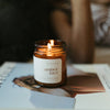 Amber + Lace | beeswax blend candle jar