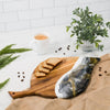 Cheeseboards - Leaf Board 11"x19": Jade