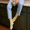 Socks that Plant Trees (Beige Lemons): Small