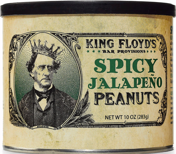 KING FLOYD'S Spicy Jalapeno Peanuts