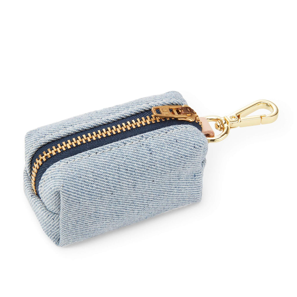 Upcycled Denim Poop Bag Dispenser