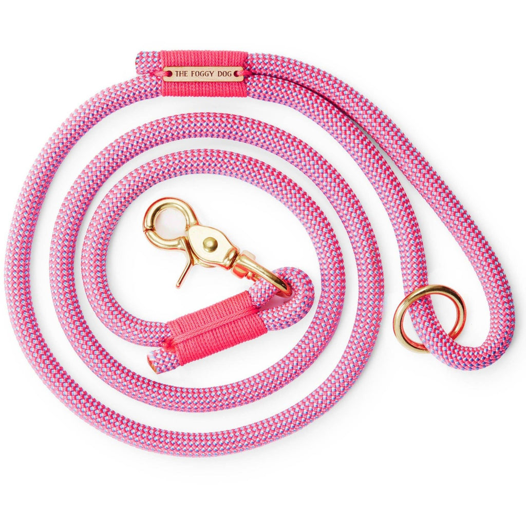 Watermelon Pink Climbing Rope Dog Leash