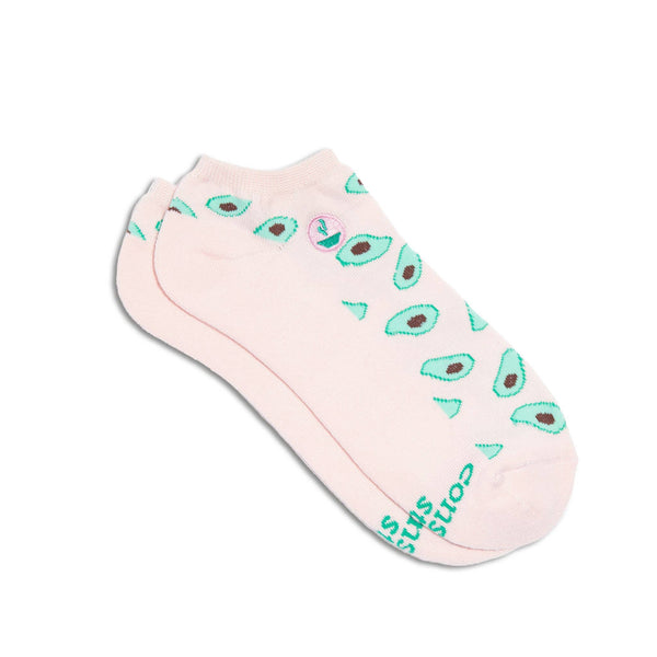Ankle Socks that Provide Meals (Pink Avocados)