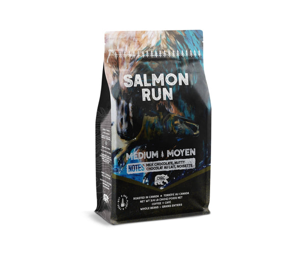 Salmon Run - Organic Coffee (MED): 340g