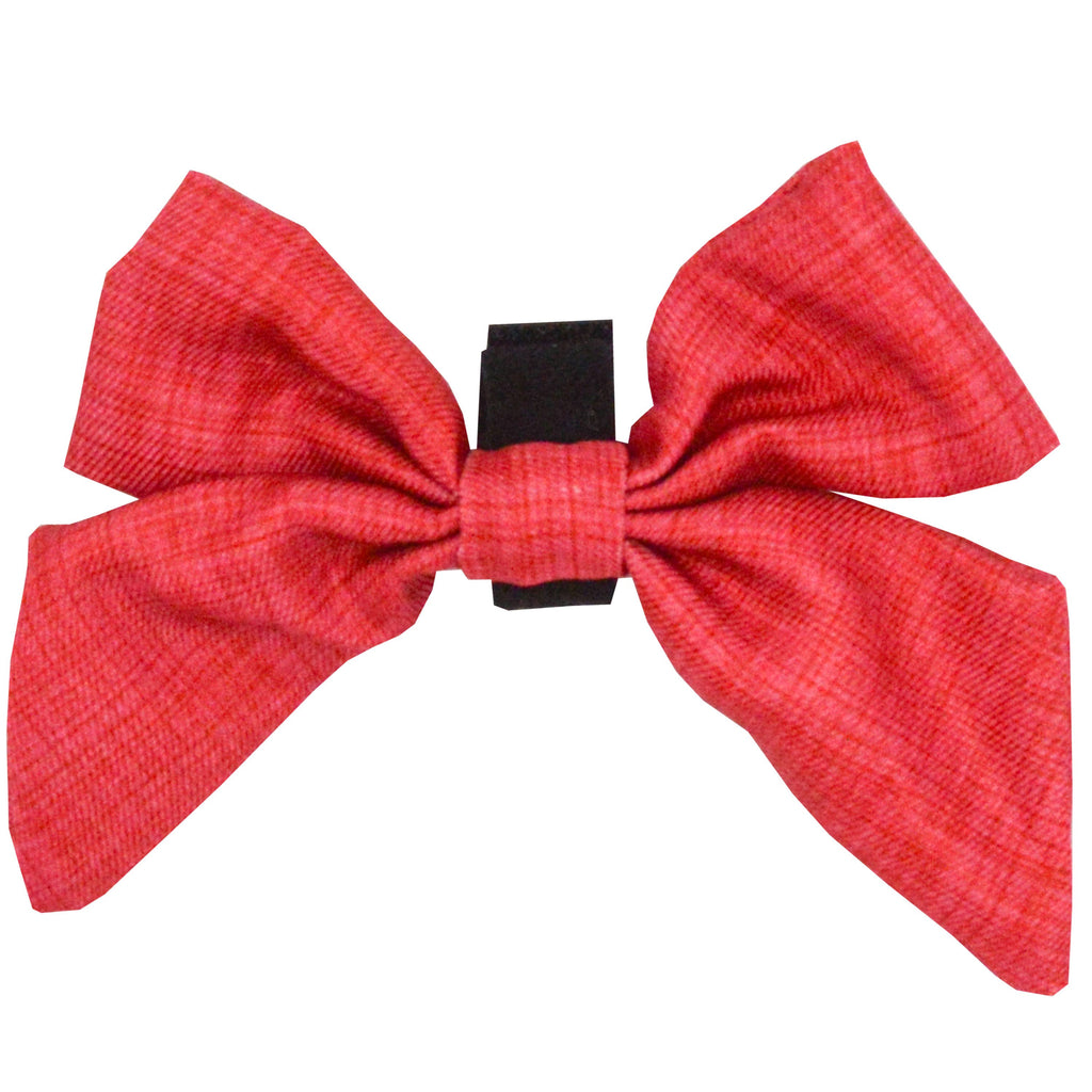 Dog Sailor Bow - Merlot