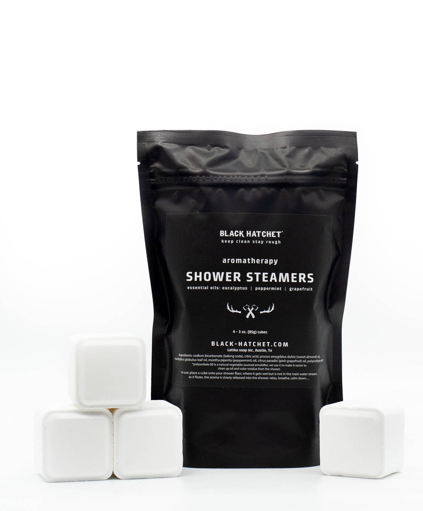 Black Hatchet Shower Steamers | Fathers Day