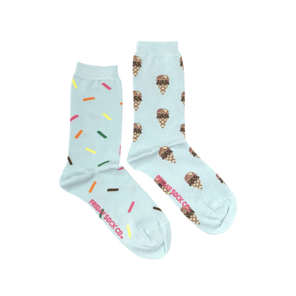 Women's Ice Cream & Sprinkle Socks