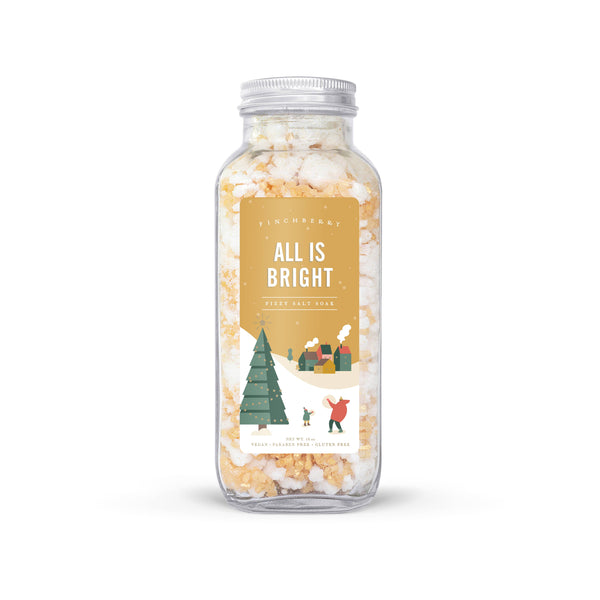 All is Bright Fizzy Salt Soak - Holiday