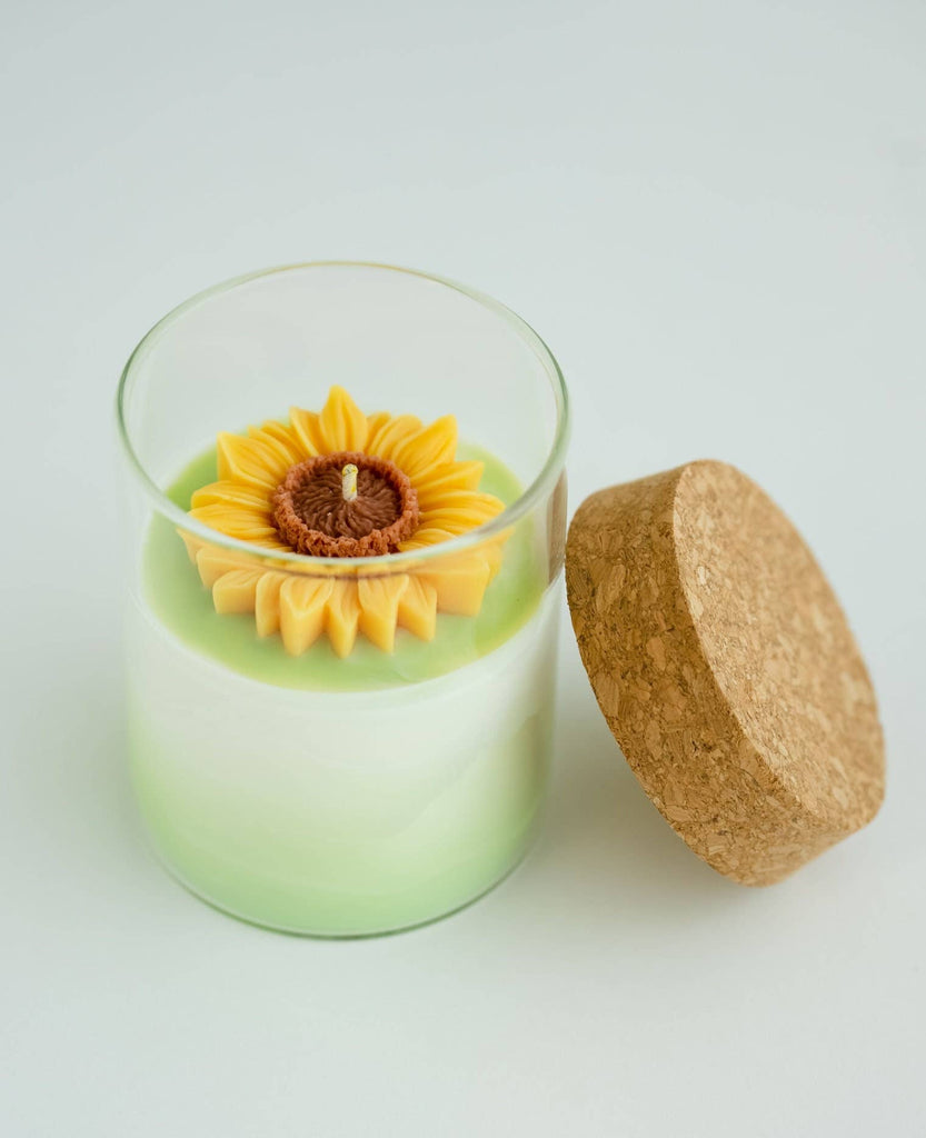 Sunflower Soy Blend Candle | 8.5 oz candle