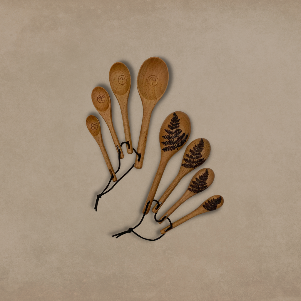 Fern Measuring Spoons - Set of 4