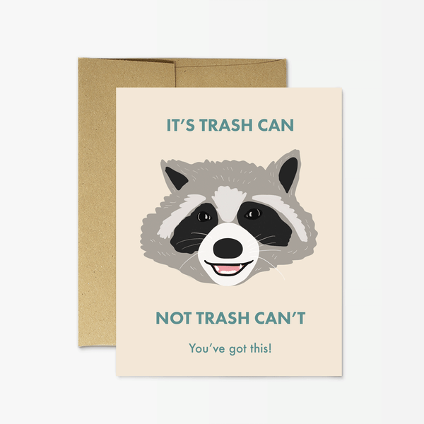 Raccoon Trash Can