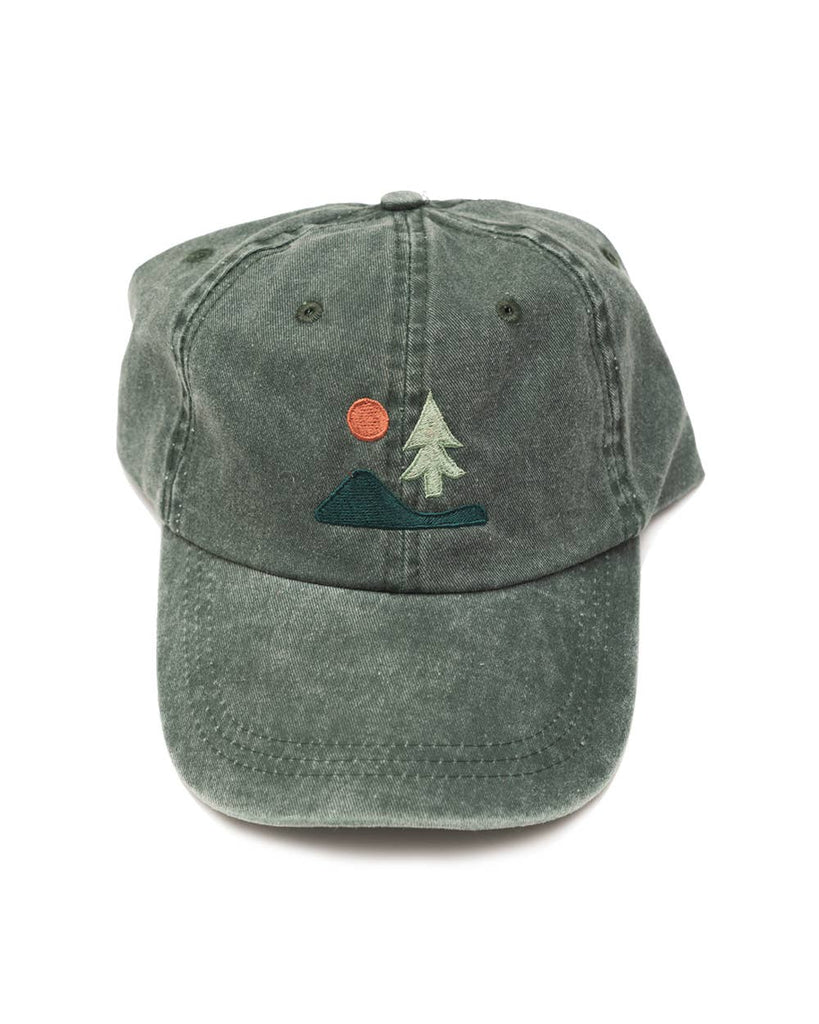 Lone Pine Dad Hat - Forest