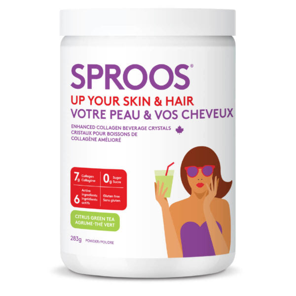 SPROOS Up Your Skin & Hair - Citrus Green Tea